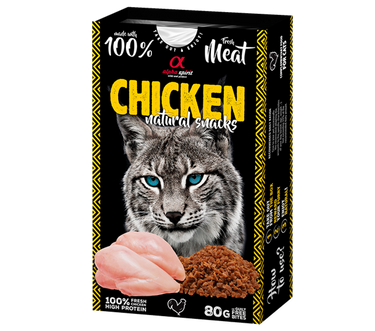 Natural Snacks for Cats Chicken 80 g